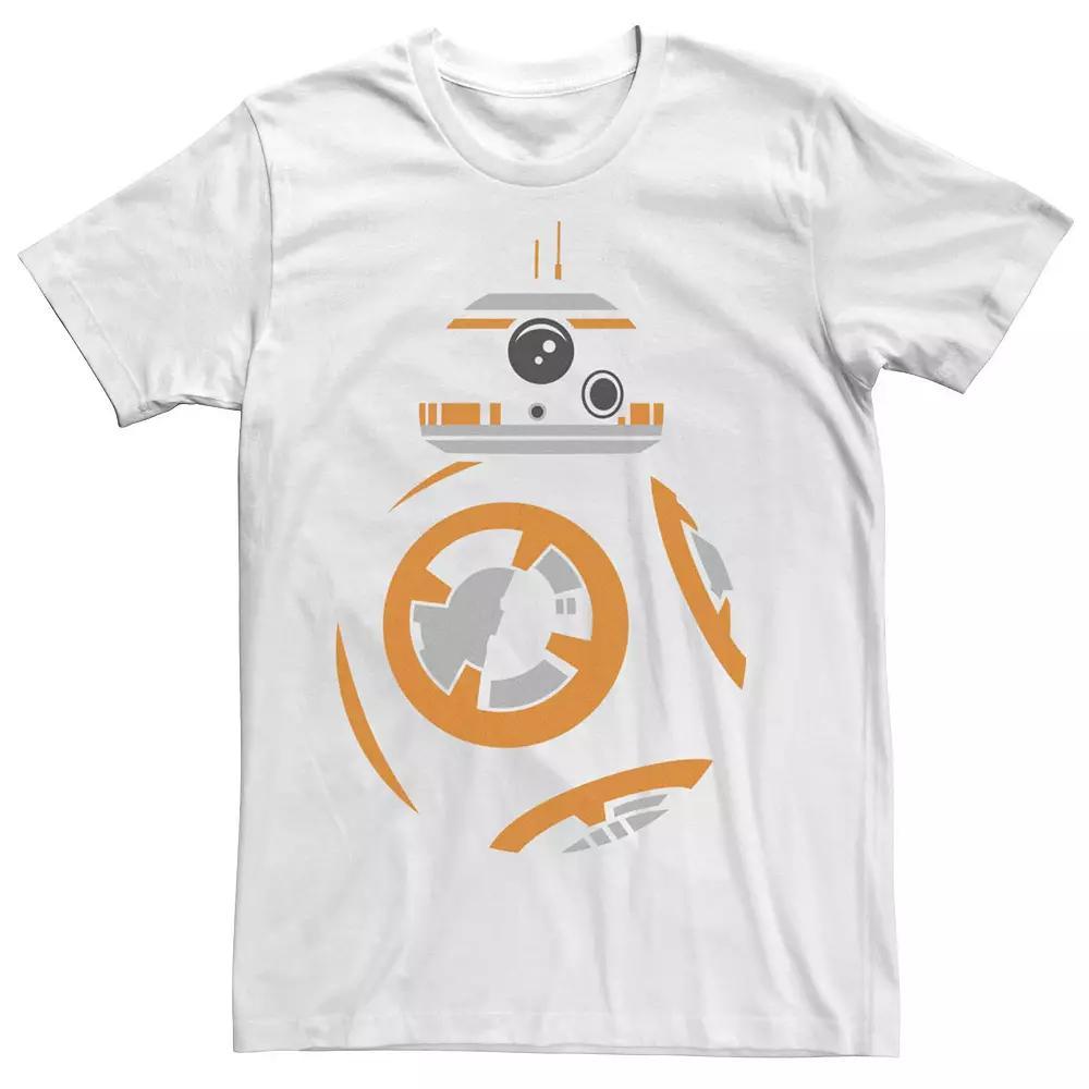 Men's Star Wars BB-8 Tee, Size: Medium, White Product Image