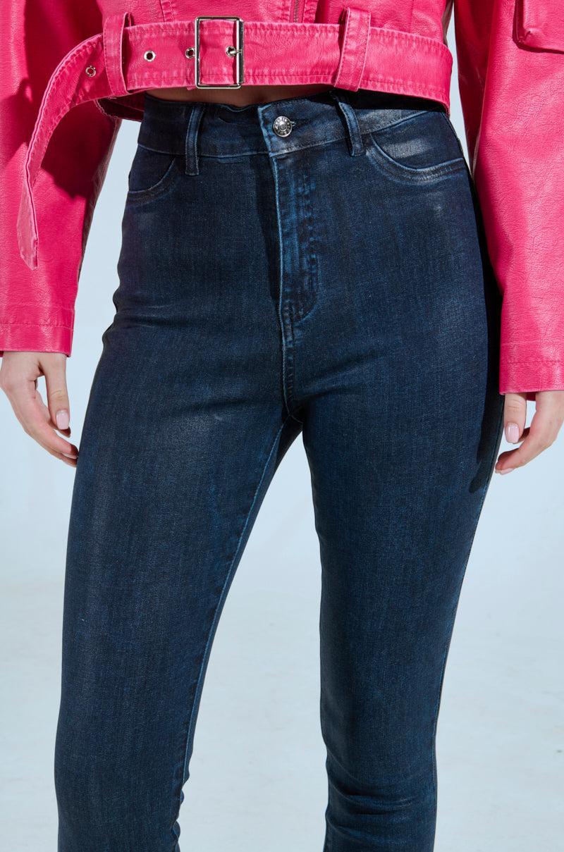 FLEX FIT DARK WASH WITH WAX EFFECT JEAN Product Image