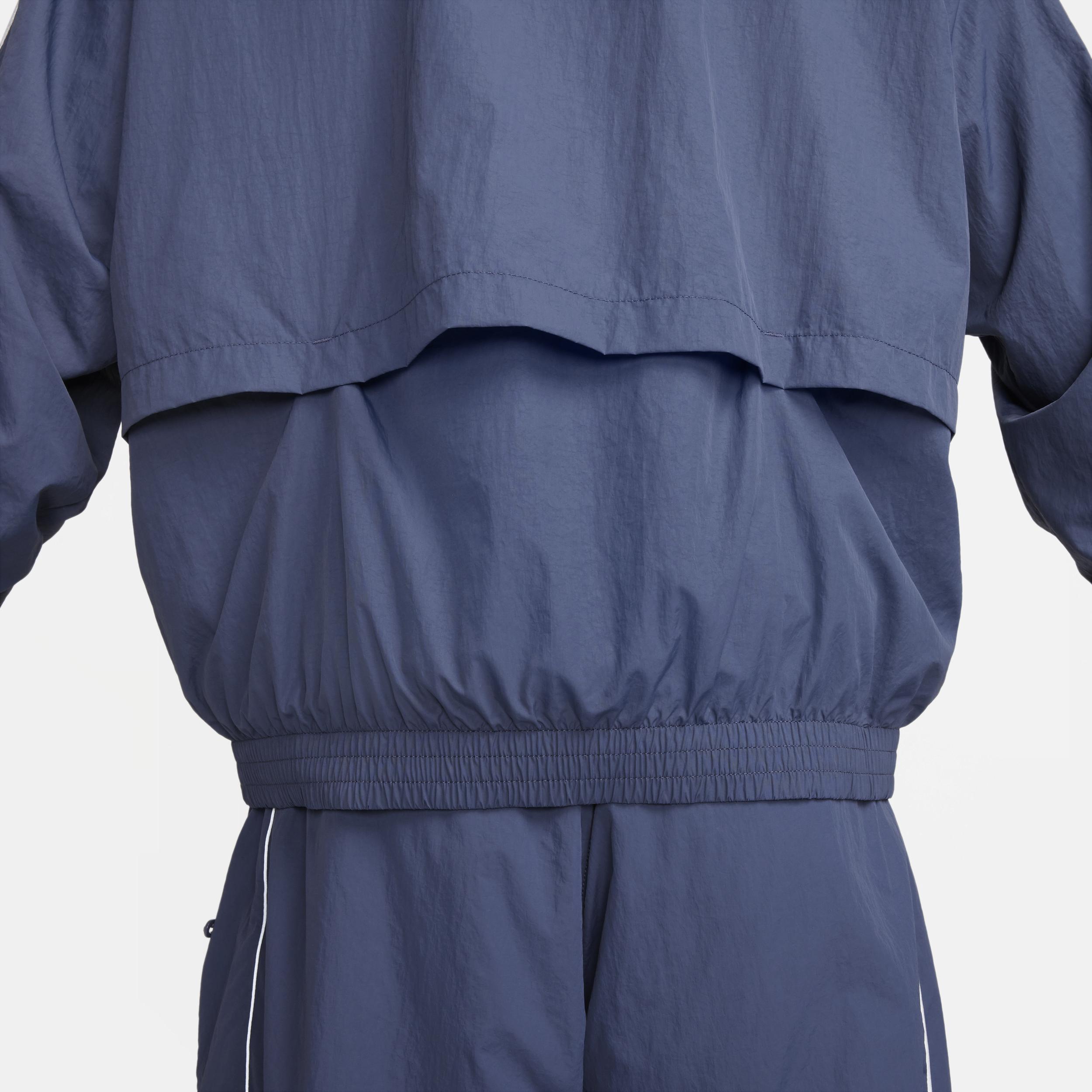 Nike Mens Sportswear Solo Swoosh Woven Track Jacket Product Image