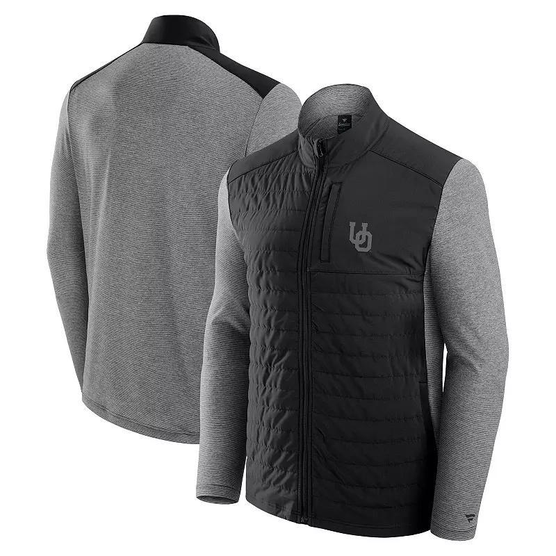 Unisex Fanatics Black/Heather Gray Buffalo Bills Tonal Full-Zip Jacket, Adult Unisex, Size: XL Product Image