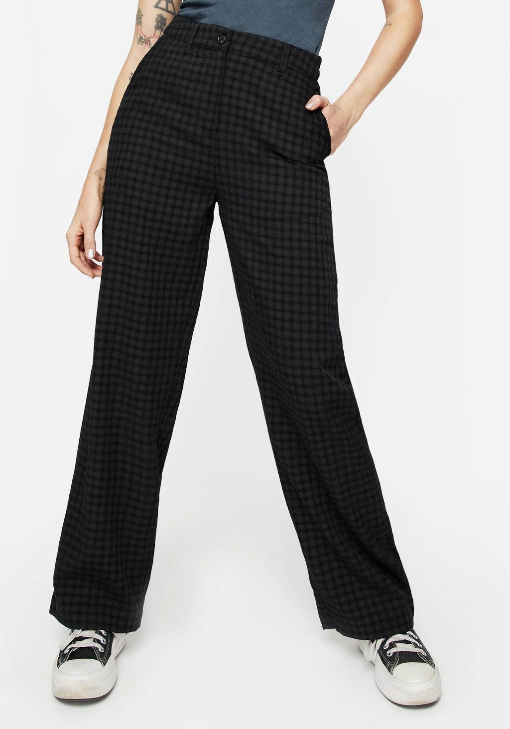 Ziggy Check Straight Leg Trousers Product Image