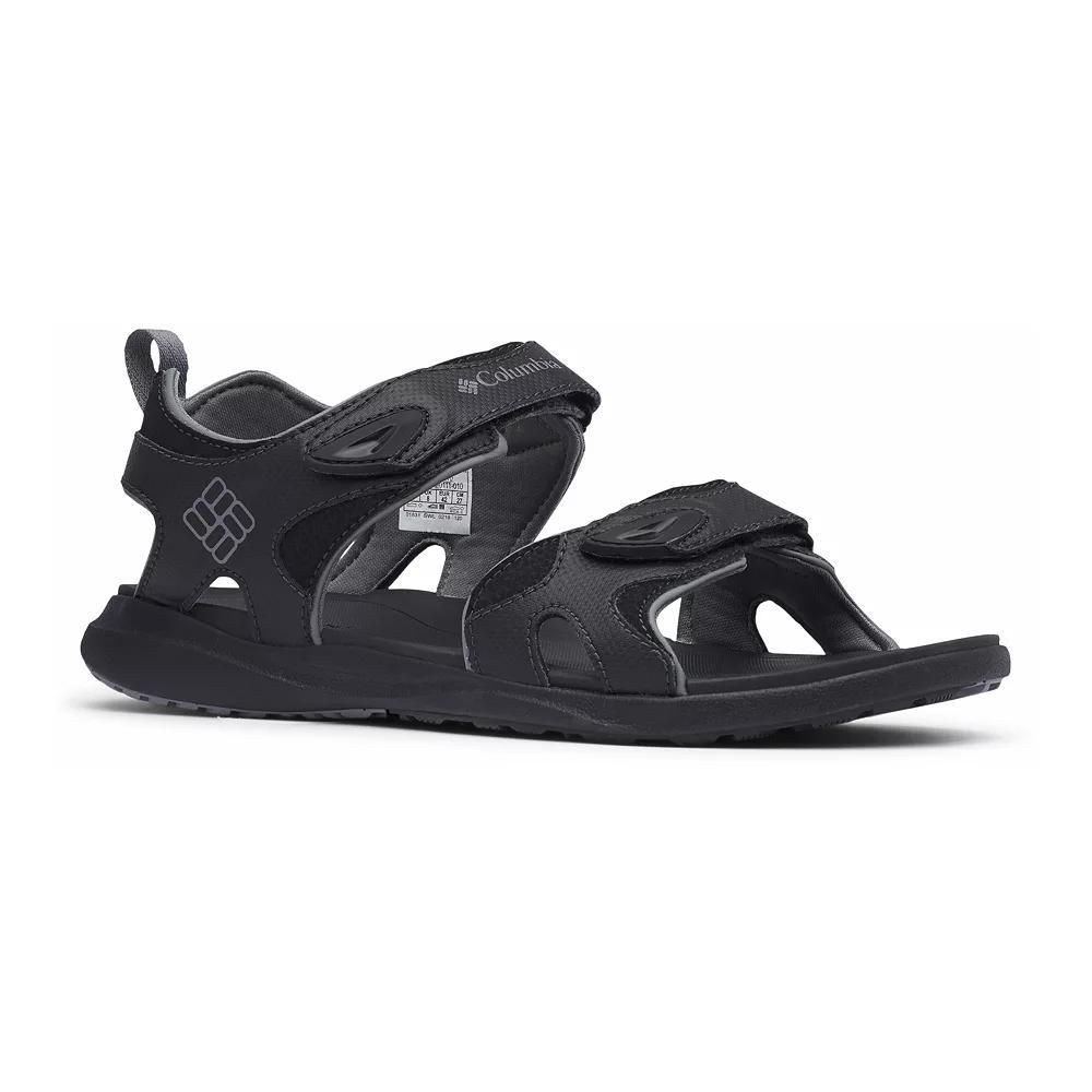 Columbia 2 Strap Men's Sport Sandals, Size: 14, Gray Silver Product Image