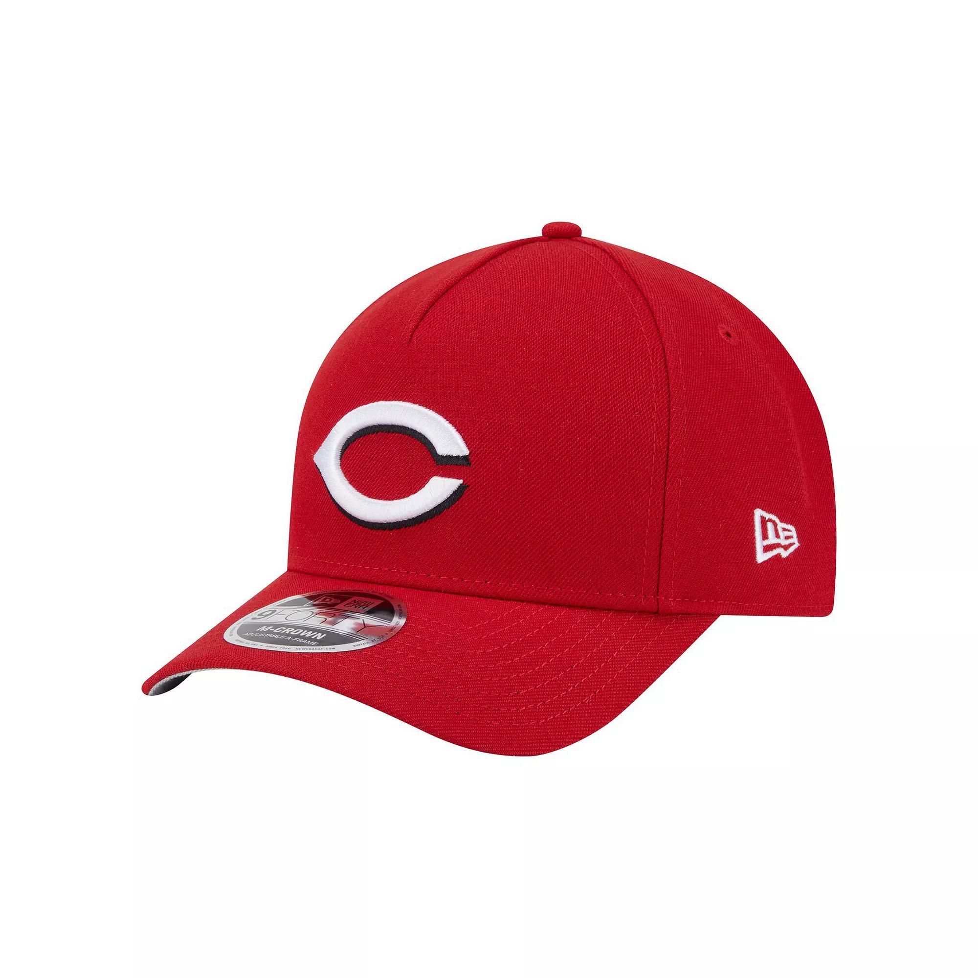 Men's New Era  Red Cincinnati Reds 9FORTY M-Crown Adjustable Hat, Red Red Product Image