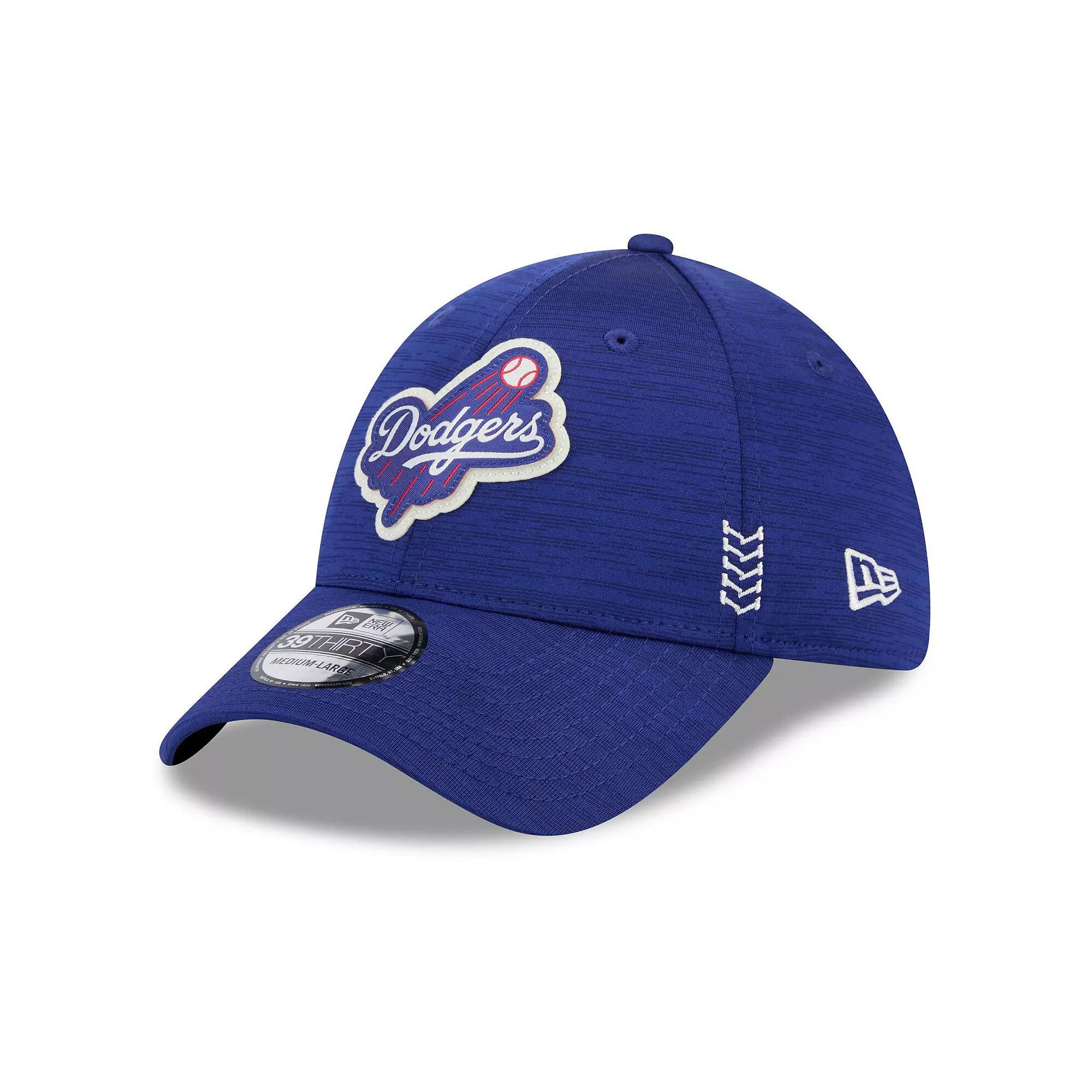 Men's New Era  Royal Los Angeles Dodgers 2024 Clubhouse 39THIRTY Flex Fit Hat, Size: Medium/Large, Blue Product Image