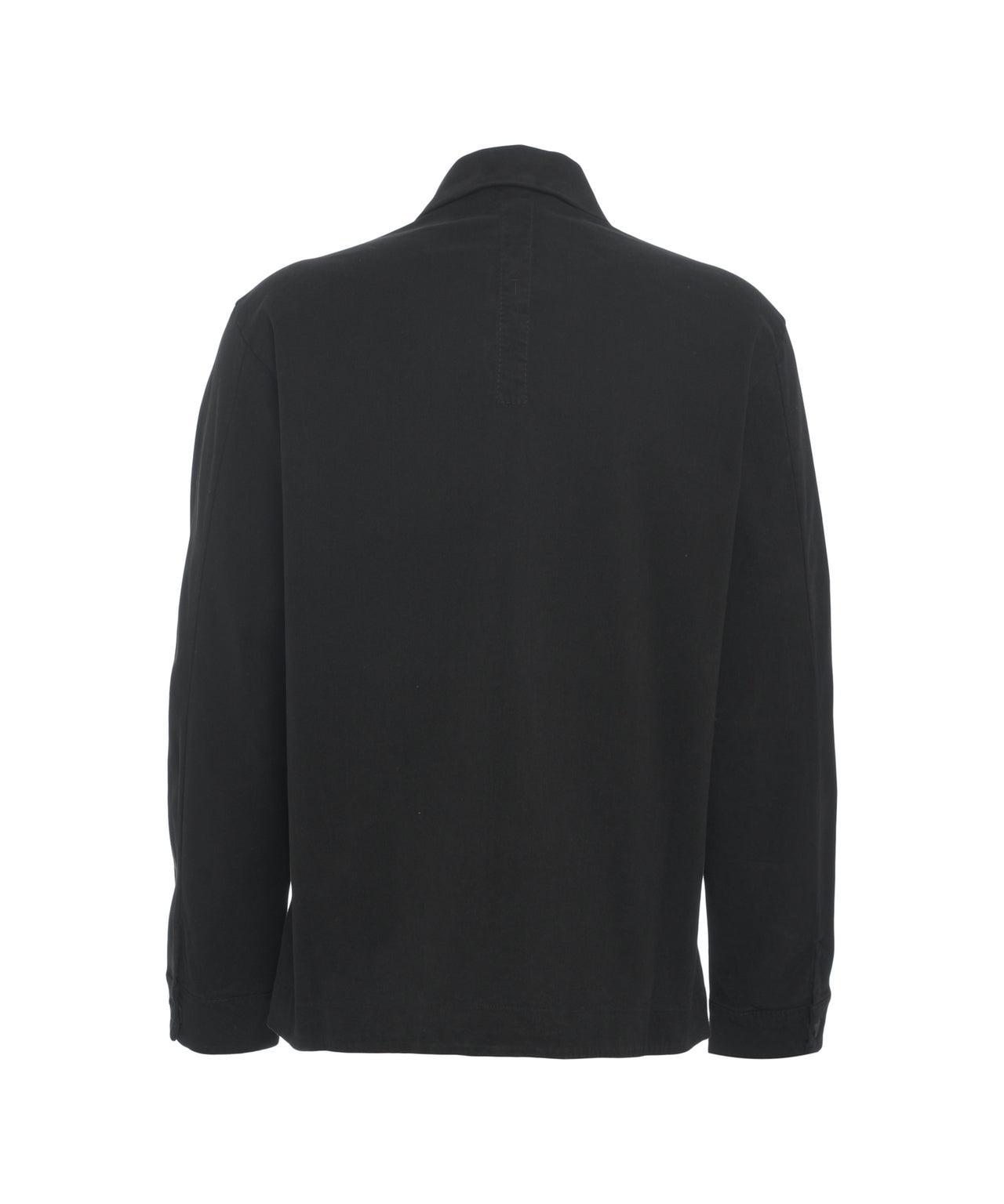Overshirt with patch pockets Product Image
