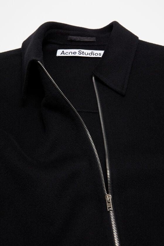 Wool zipper jacket Product Image