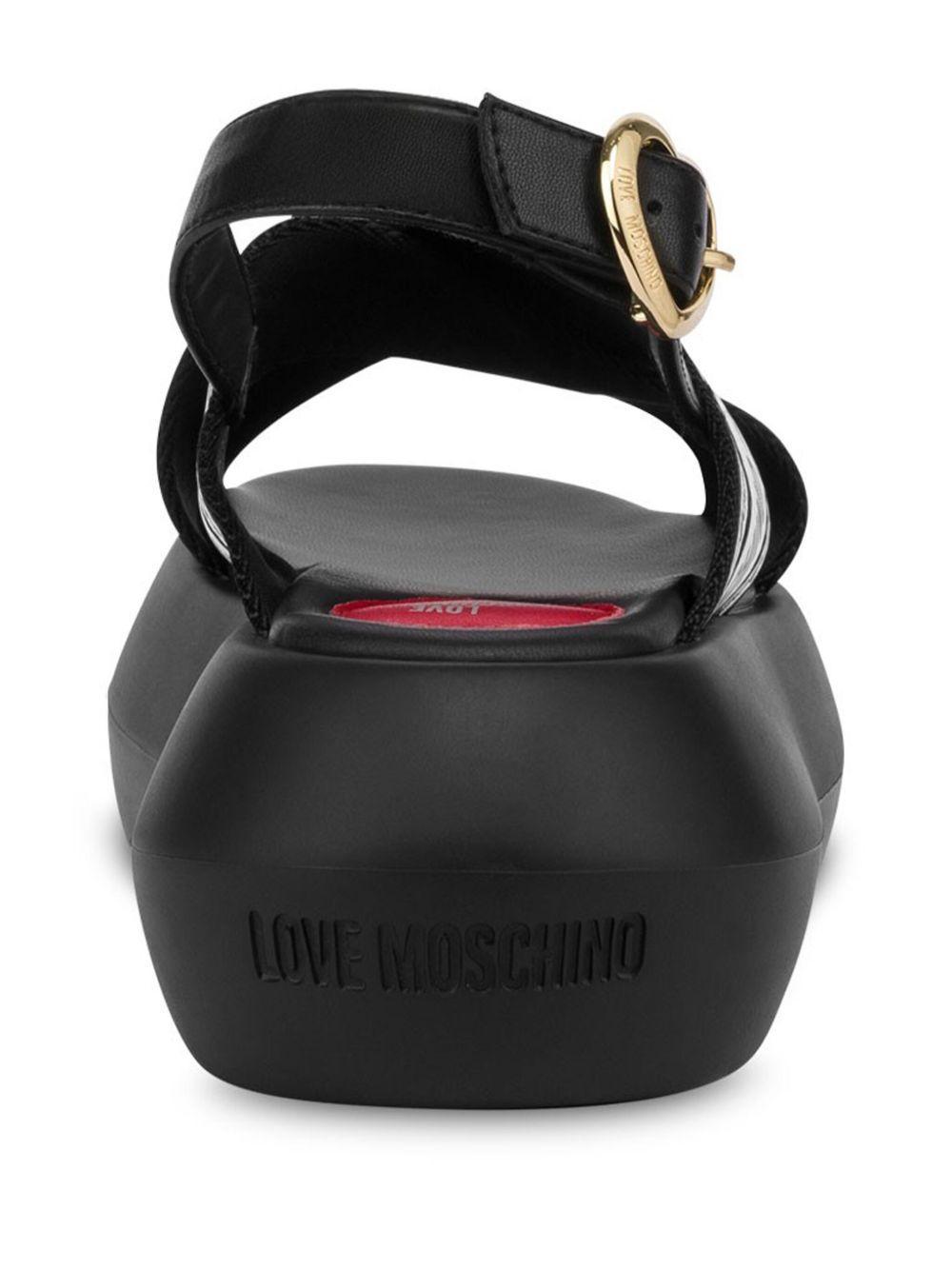 logo-print sandals Product Image