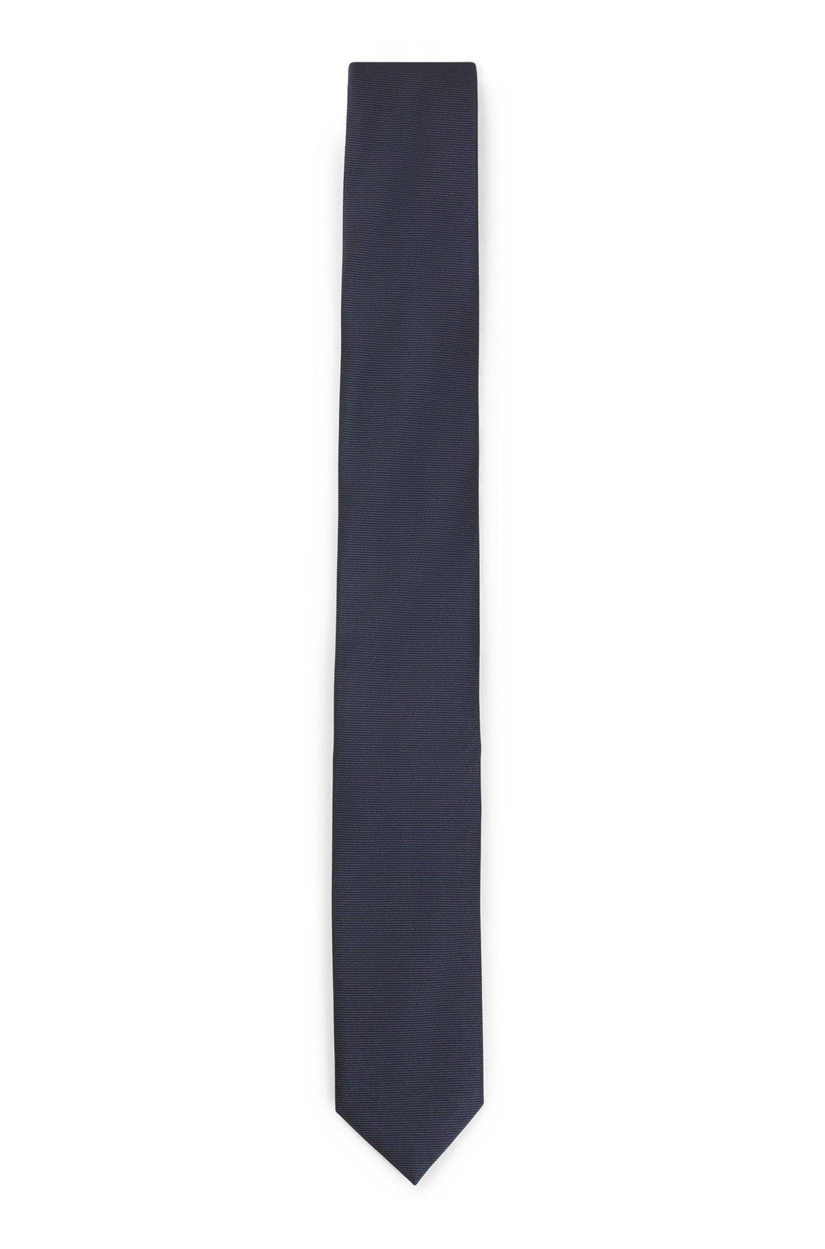 Silk-blend tie with jacquard weave Product Image