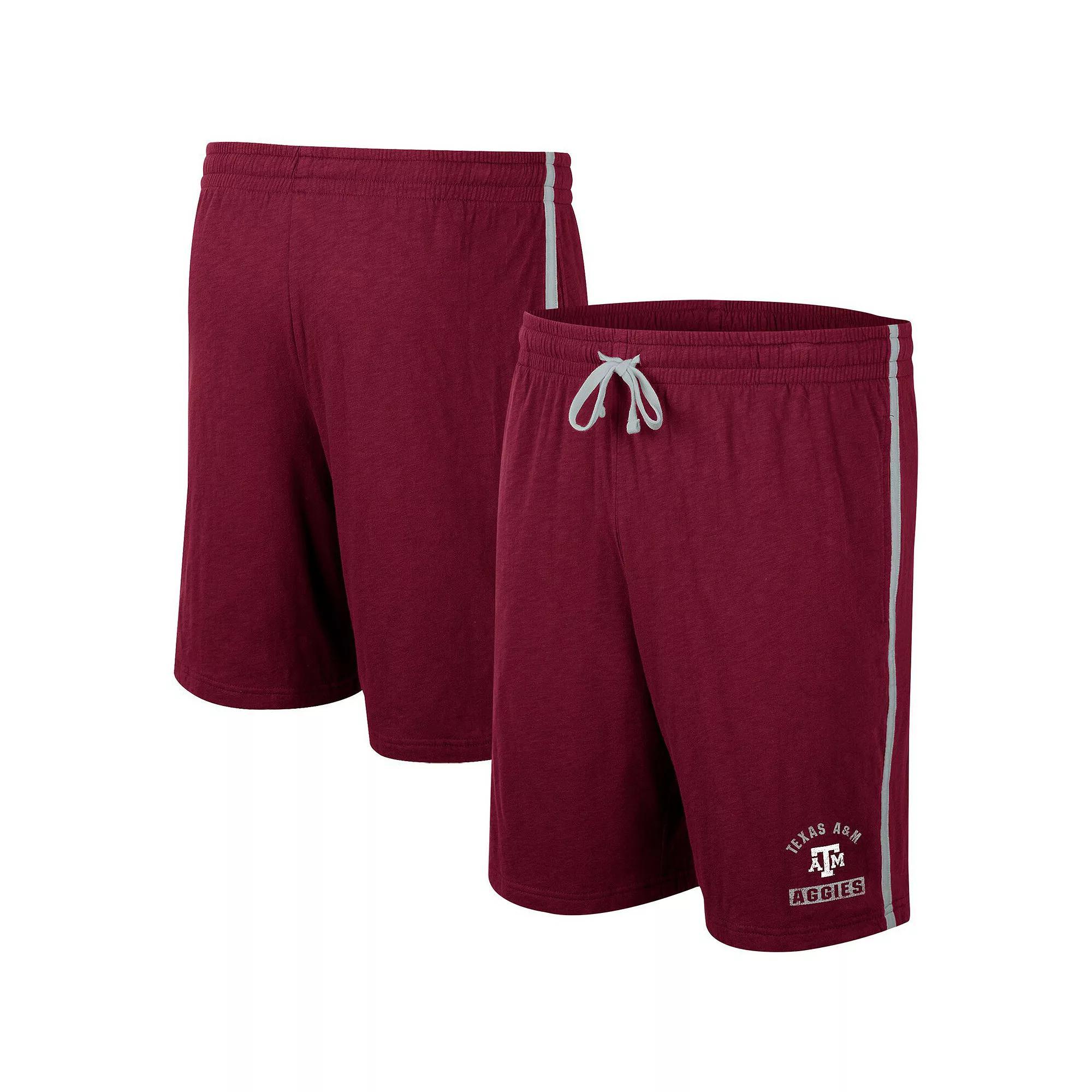 Men's Colosseum Maroon Texas A&M Aggies Thunder Slub Shorts, Size: XL, Red Product Image