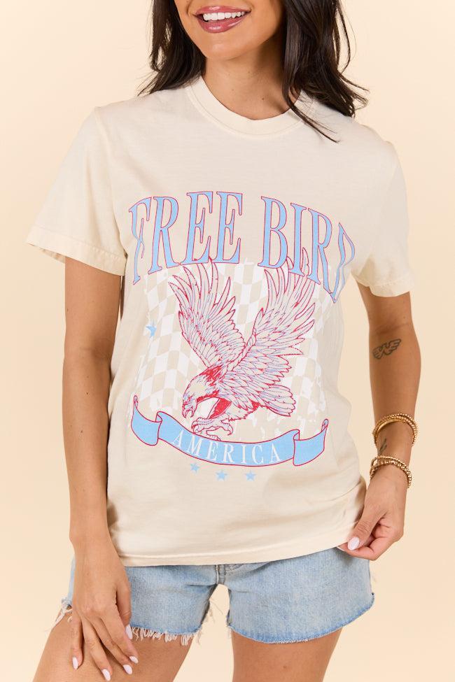 Free Bird Ivory Graphic Tee SALE Product Image