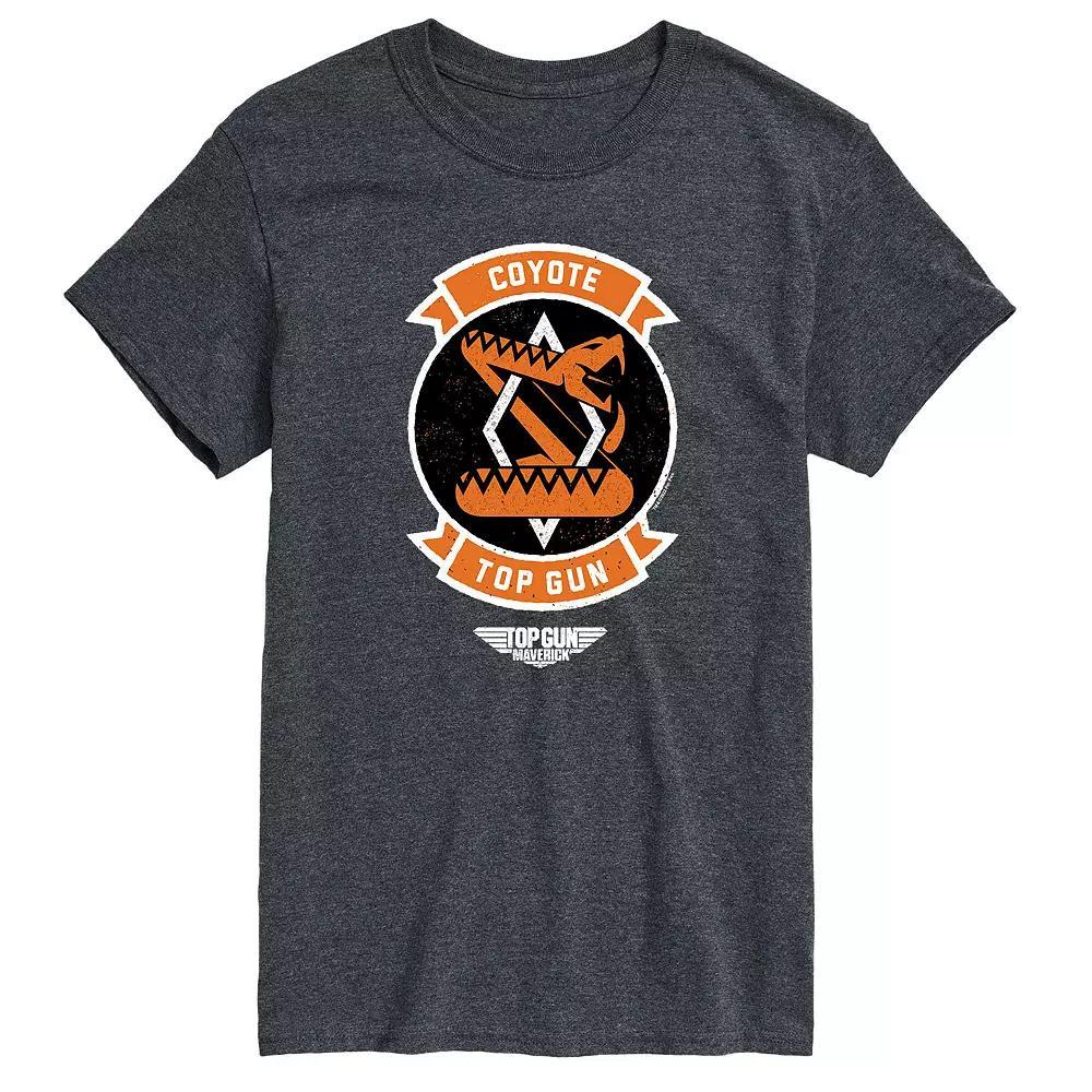 Mens Top Gun Maverick Coyote Badge Tee Product Image