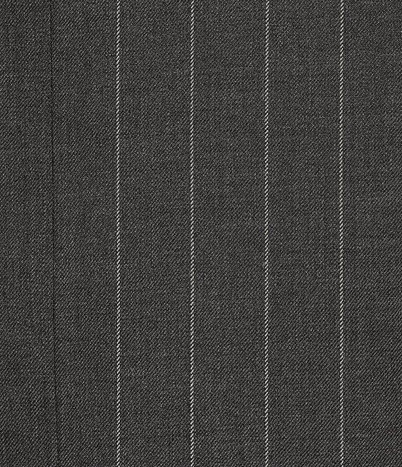 Hickey Freeman Classic Fit 2-Reverse Pleat Stripe Pattern 2-Piece Suit Product Image