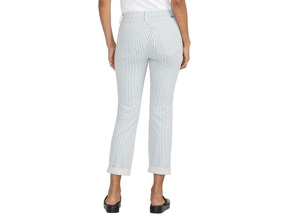 Jag Jeans Carter Girlfriend (Railroad Stripe) Women's Jeans Product Image
