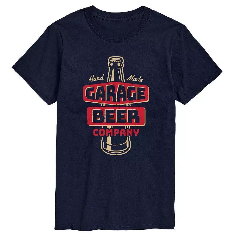 Big & Tall Garage Beer Co. Tee, Men's, Size: XXL Tall, Blue Product Image