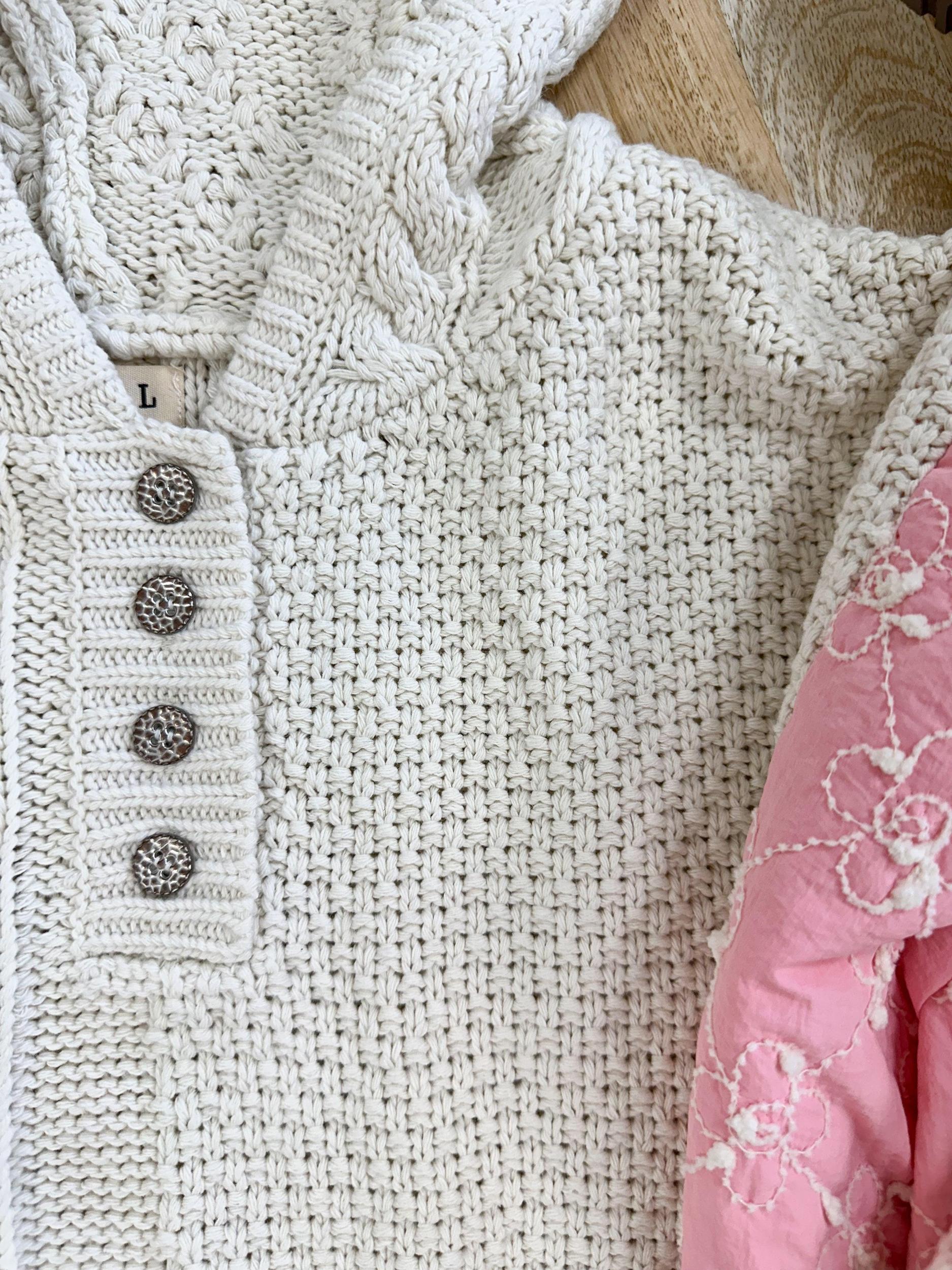 Pink Blossom Quilted Kit Sweater Product Image