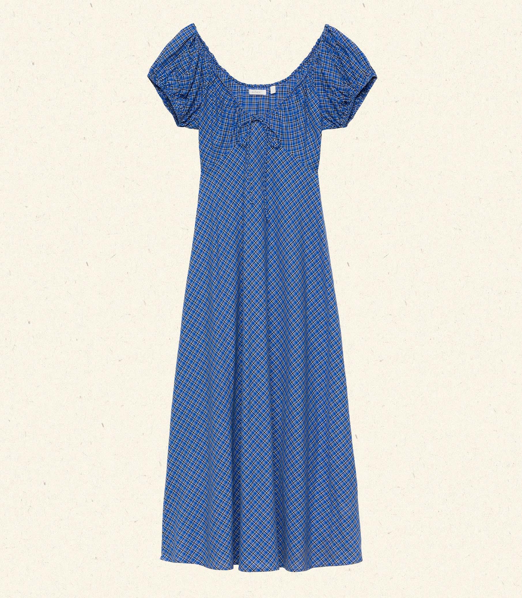 SOFIA DRESS -- CASSIS CHECK Product Image