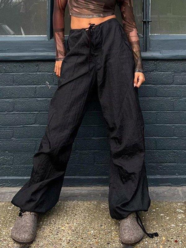 Size Friendly Y2K Parachute Cargo Pants Product Image