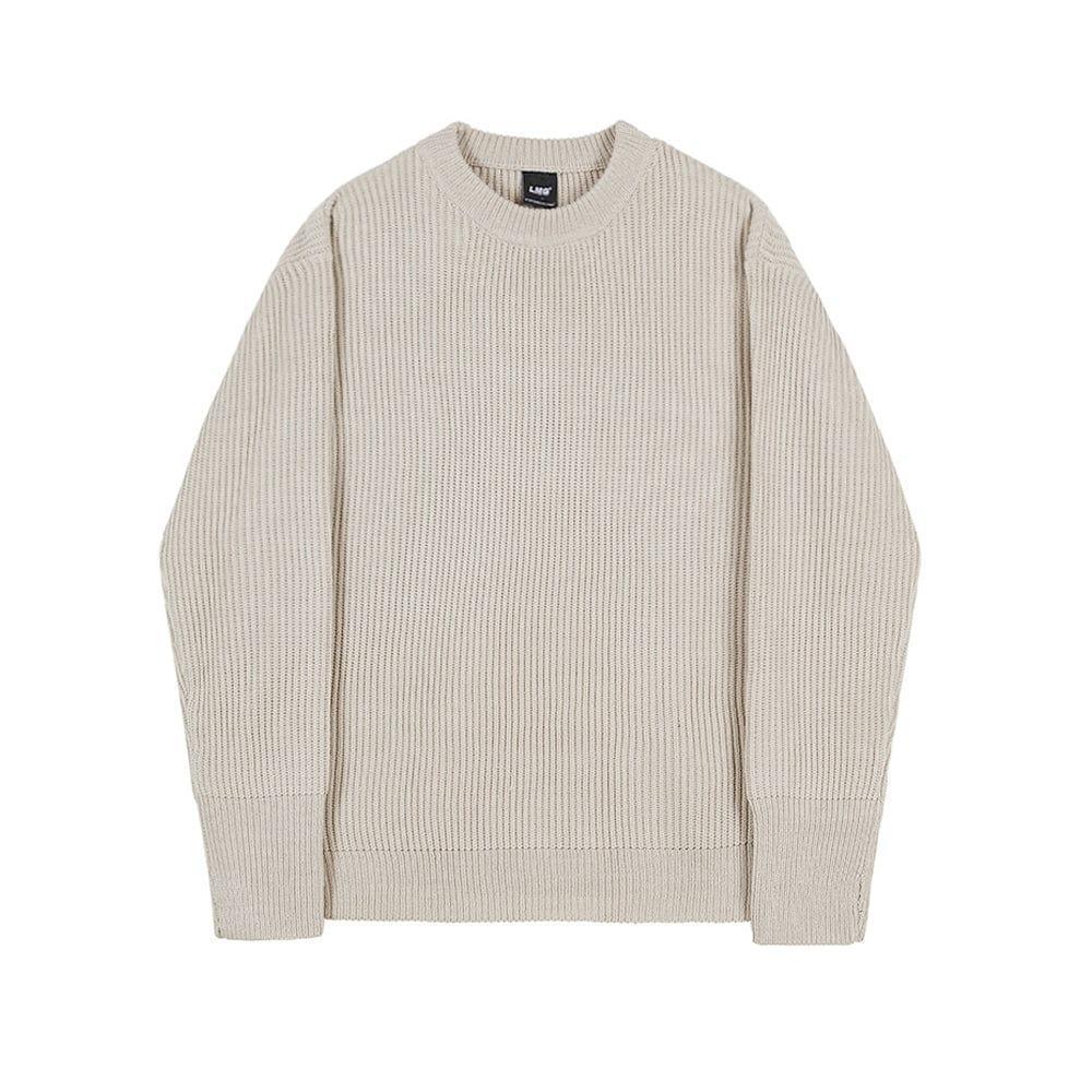 RT No. 3407 KNITTED ROUND NECK SWEATER Product Image