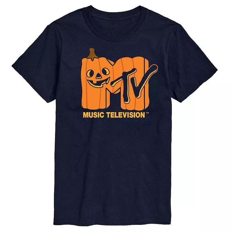 Big & Tall MTV Jack O Lantern Logo Graphic Tee, Mens Product Image