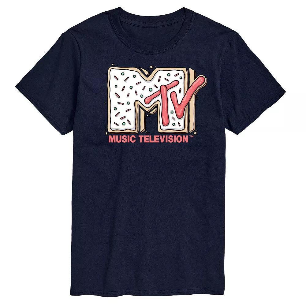 Big & Tall MTV Sugar Cookie Logo Graphic Tee, Mens Product Image