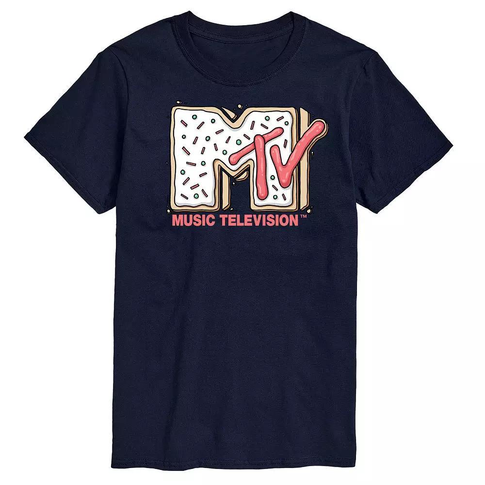 Big & Tall MTV Sugar Cookie Logo Graphic Tee, Mens Product Image