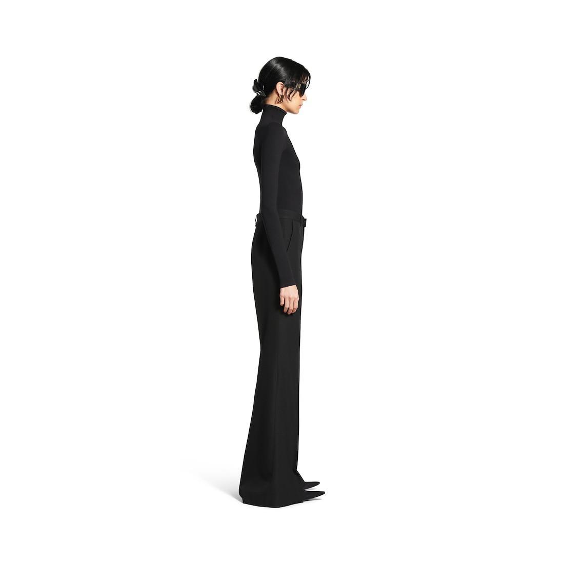 Women's Flared Pants in Black Product Image