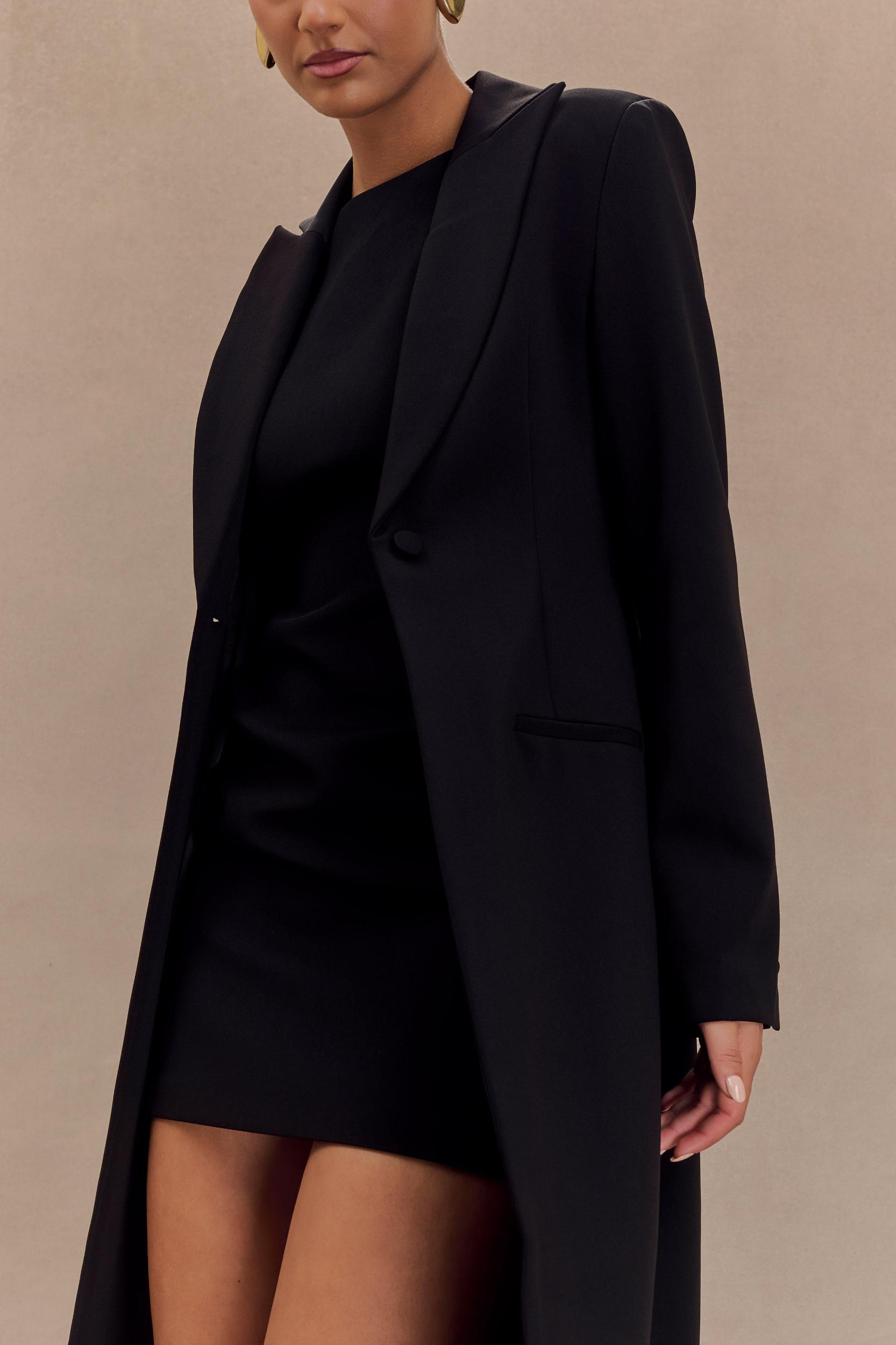 Caviar Suiting Coat - Black Product Image