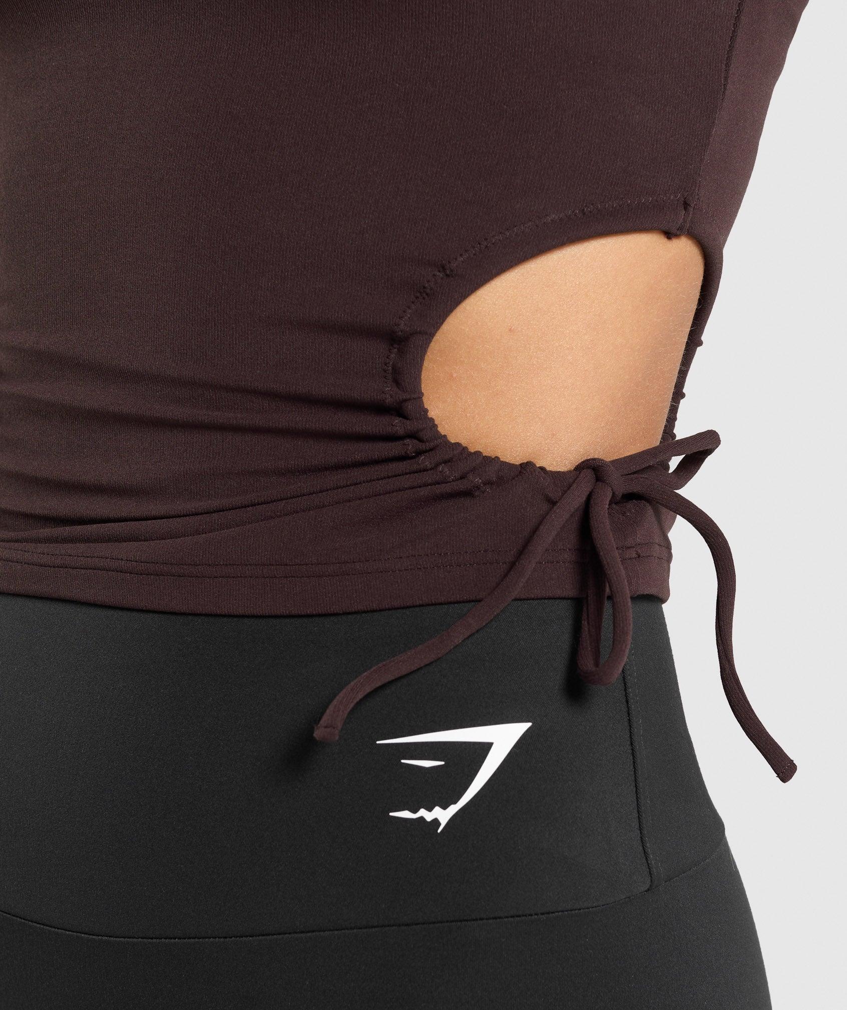 Ruched Side Tank With Shelf Product Image