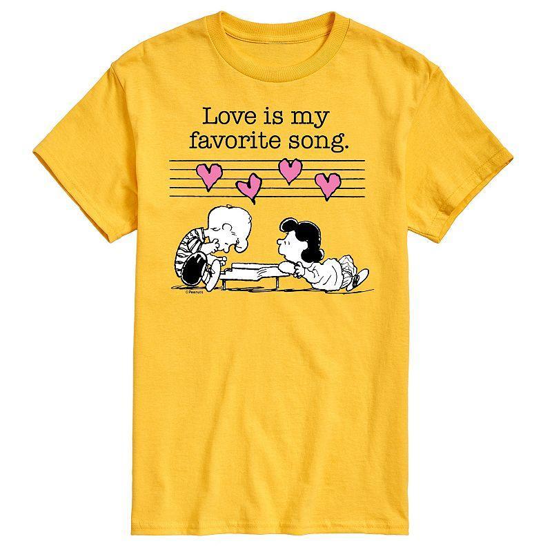 Big & Tall Peanuts Lucy Valentine Tee, Mens Product Image