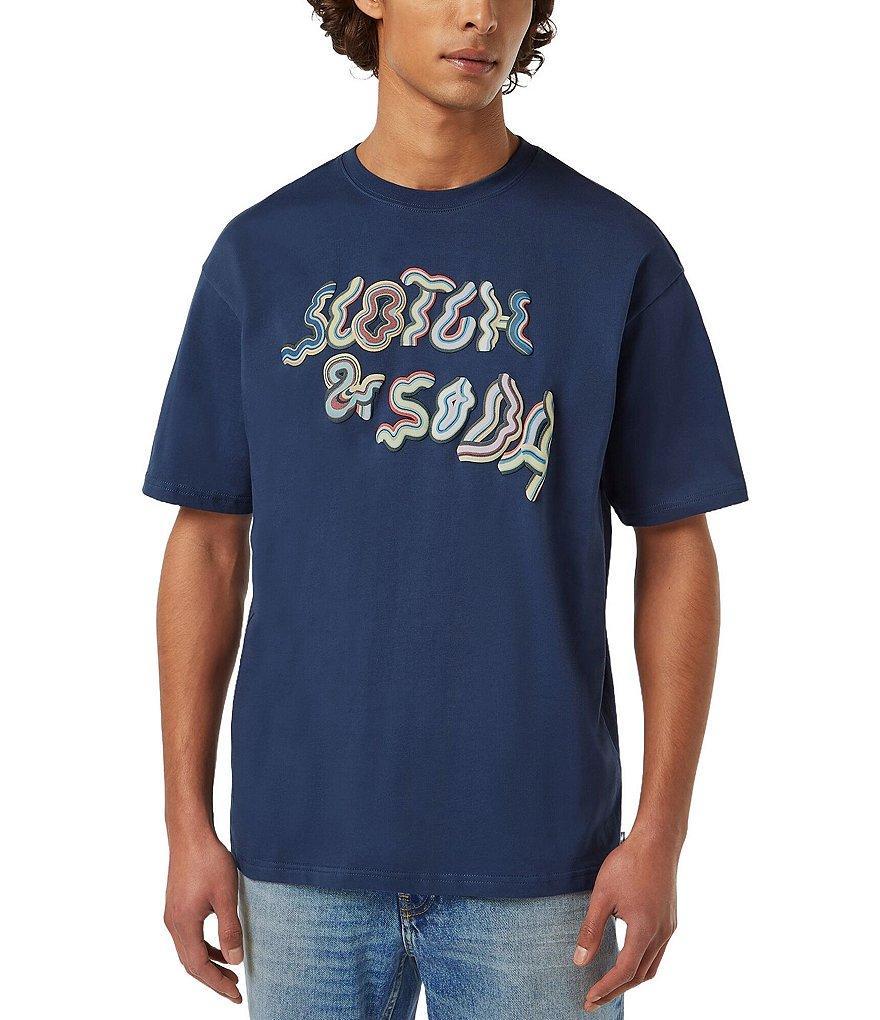 Scotch & Soda Front Graphic Artwork Short Sleeve T-Shirt Product Image