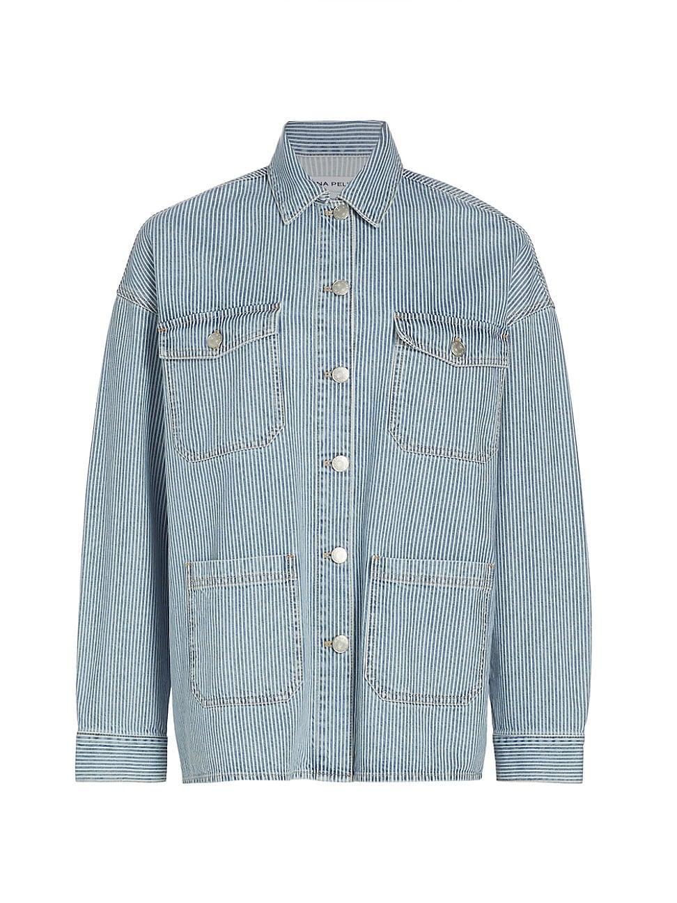 Diana Denim Shacket Product Image