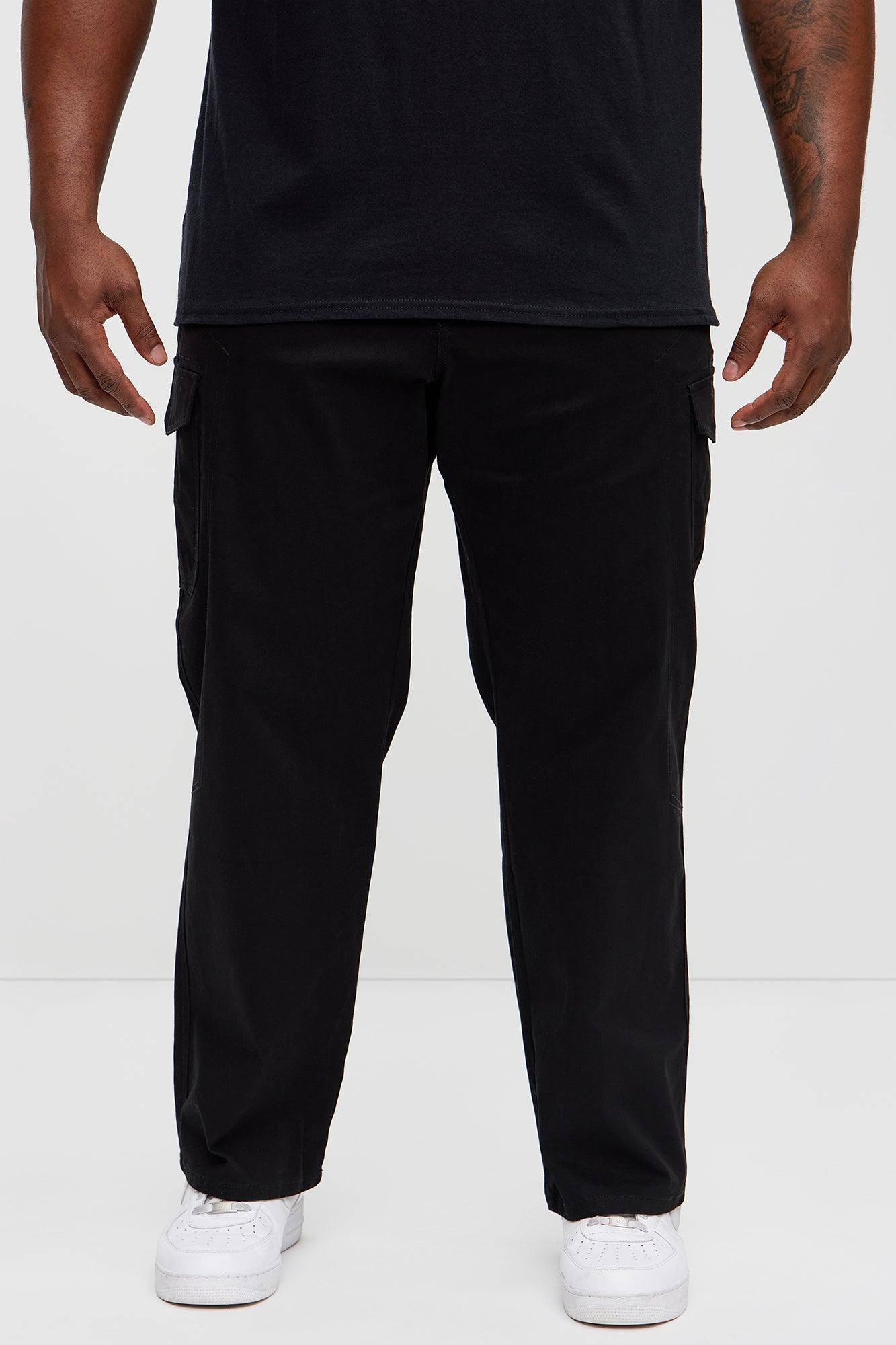 Bring Me Up Straight Cargo Pants - Black Product Image