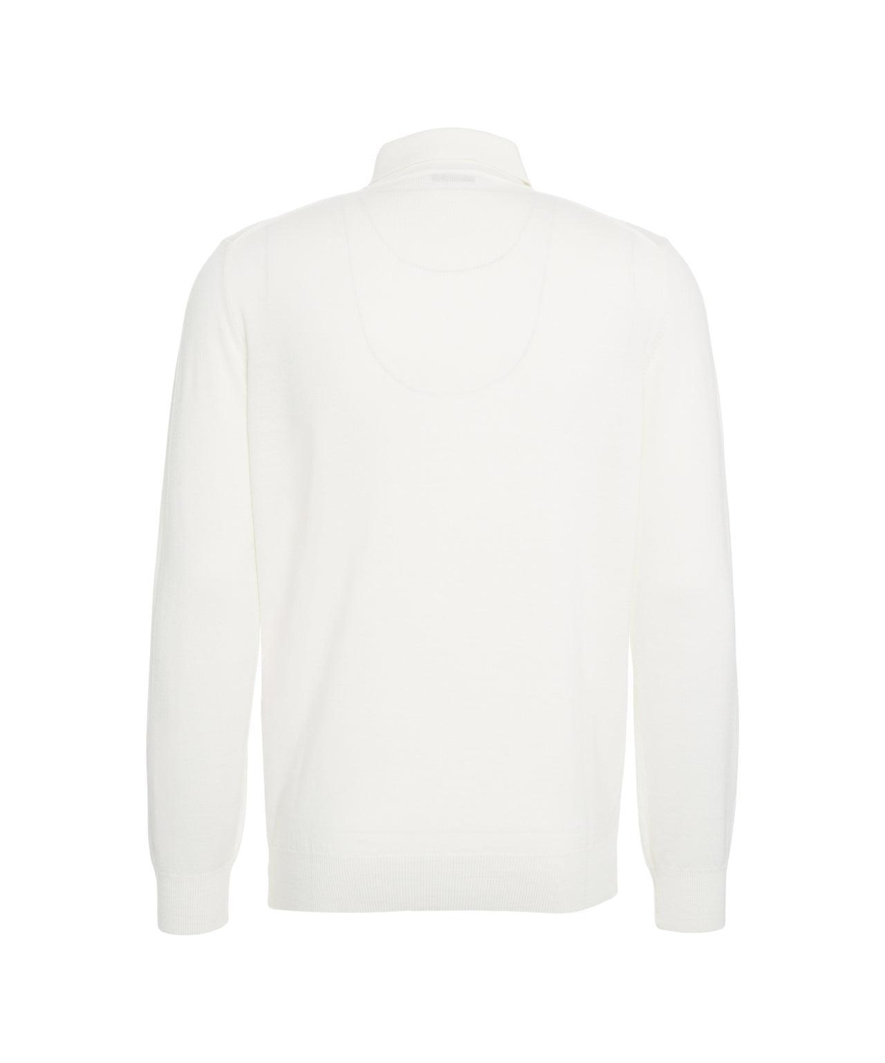Knit polo shirt Product Image