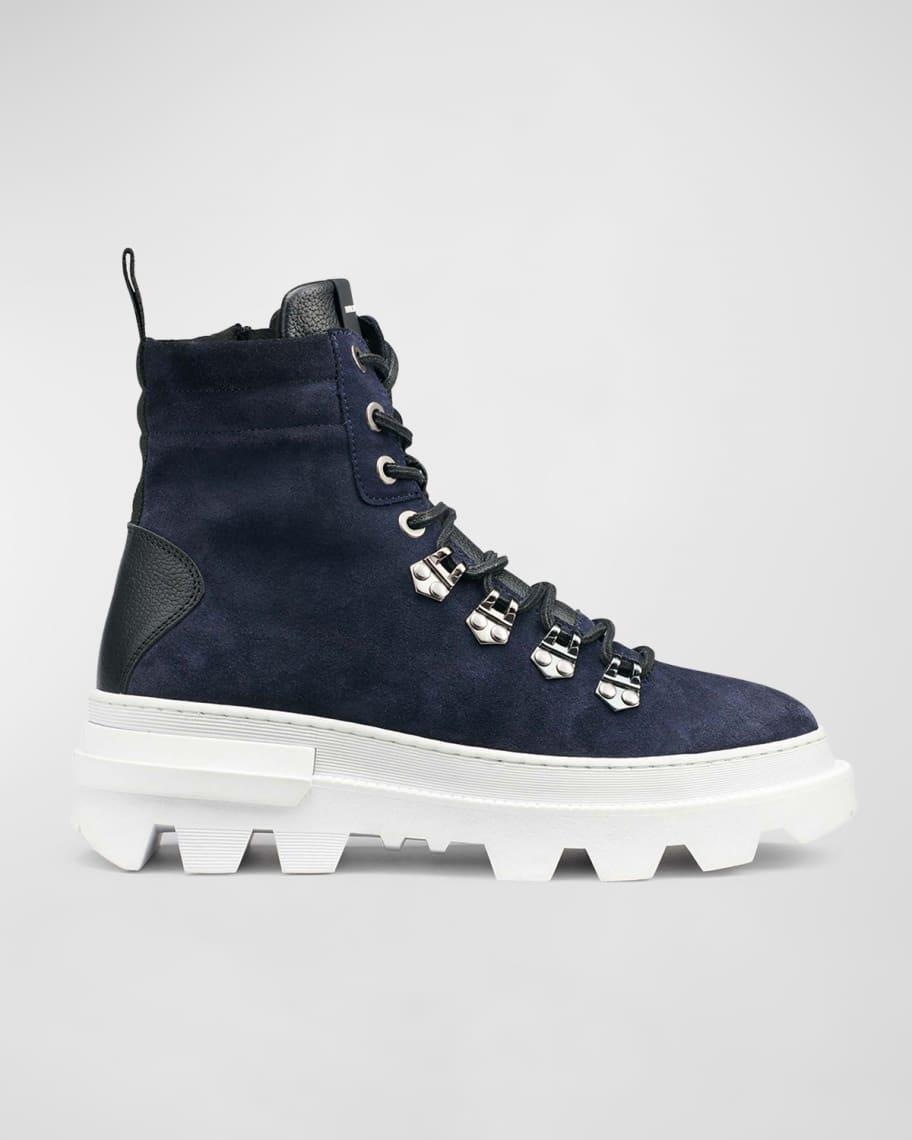 Mens Lug Sole Suede Lace-Up Work Boots Product Image