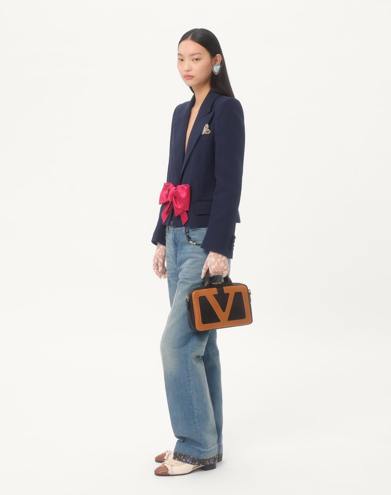 Valentino Garavani Viva Superstar Nappa Leather Handbag Product Image