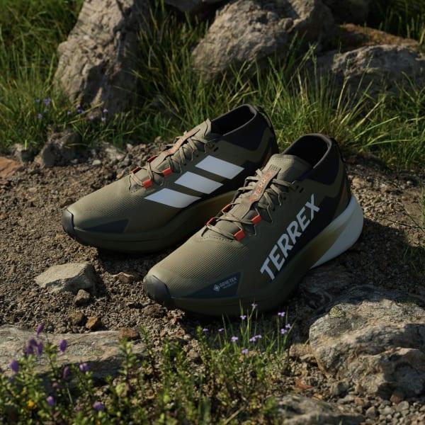 adidas Terrex Agravic GORE-TEX Trail Running Shoes Core Black 7.5 Mens Product Image