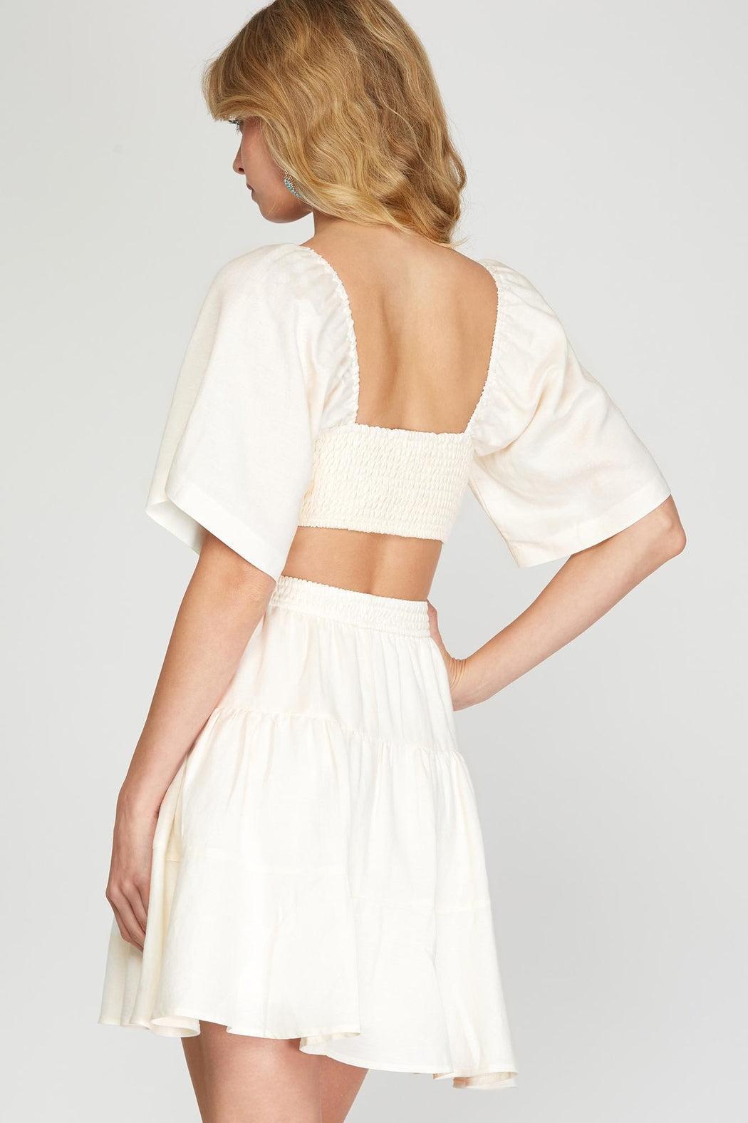Opening Act Linen Dress Product Image