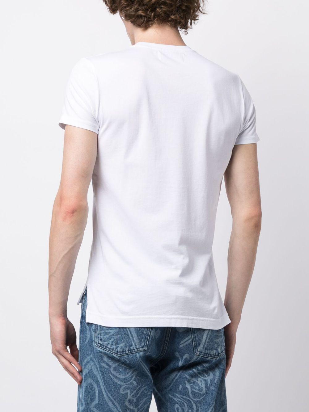 Orb logo-embroidery cotton T-shirt Product Image