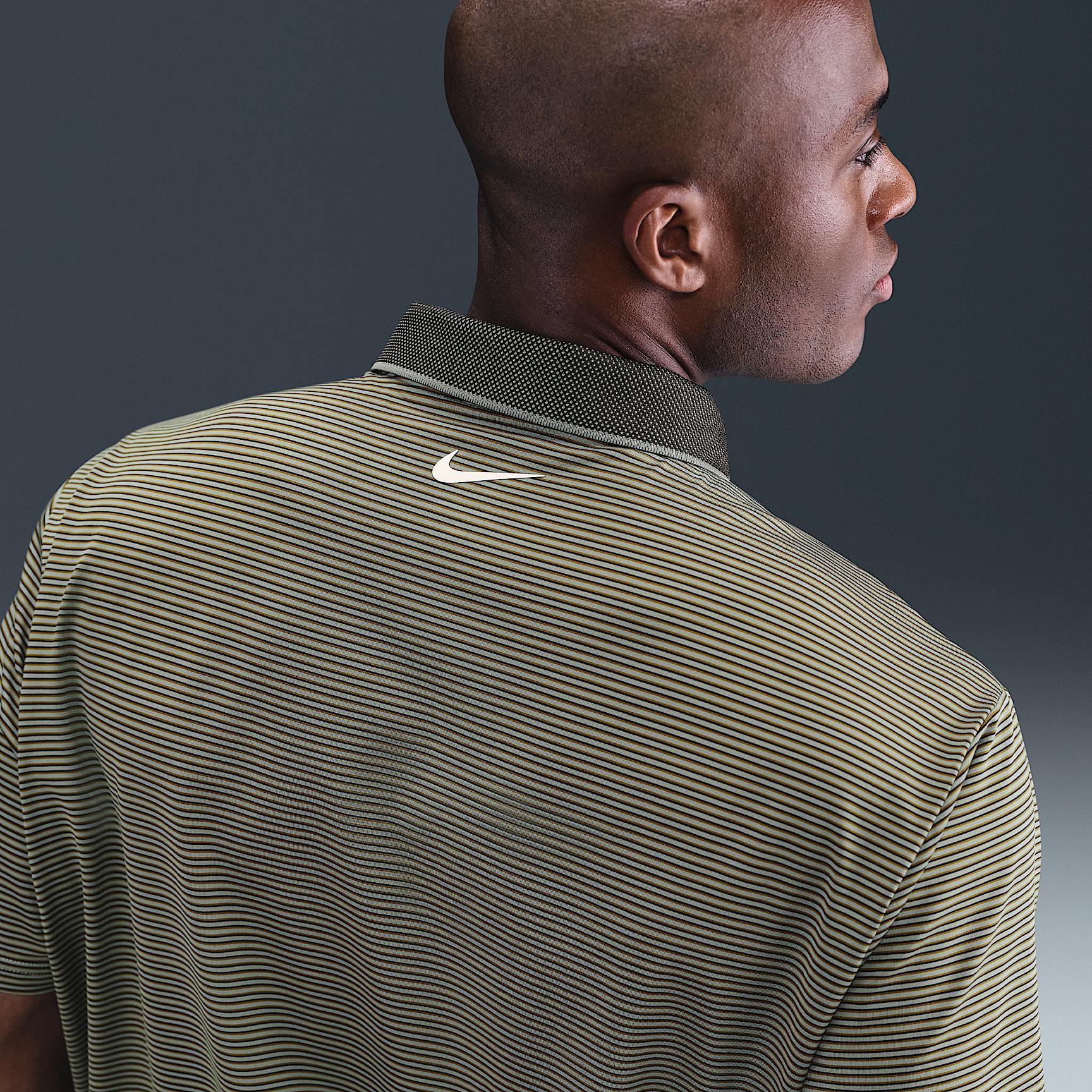 Nike Men's Tour Dri-FIT Striped Golf Polo Product Image