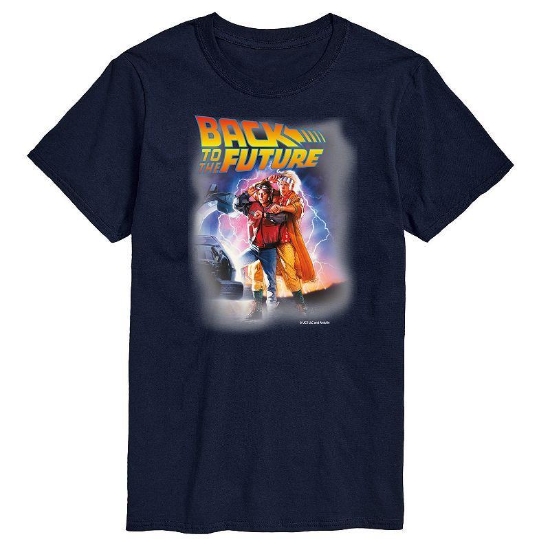 Big & Tall Back to the Future Marty And Doc Graphic Tee, Mens Product Image