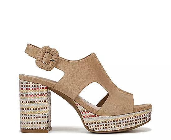 LifeStride Audra Women's Platform Heels, Size: 6.5 Wide, Brown Product Image