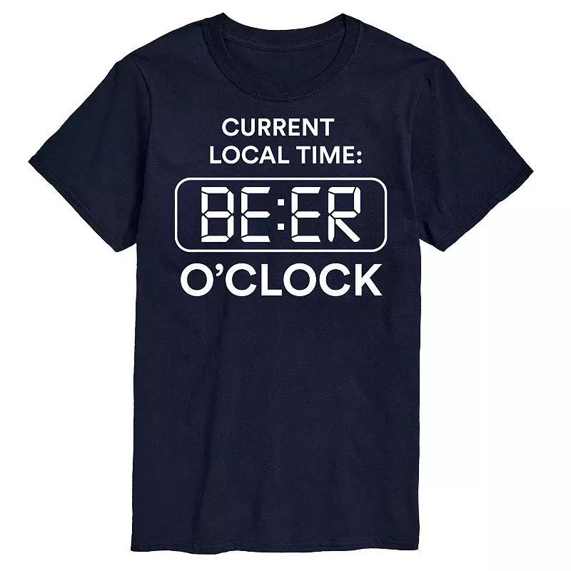 Mens Leinenkugel Beer Case Graphic Tee Blue Product Image