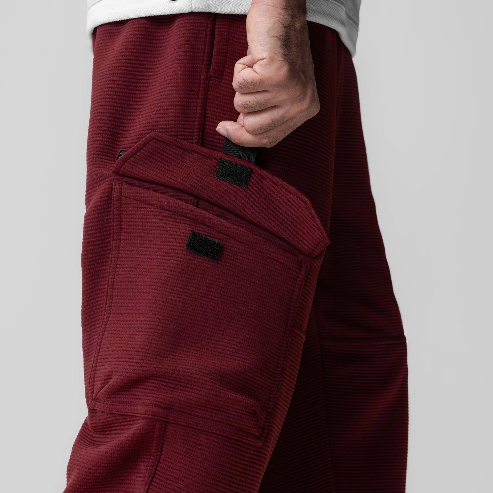 1033. Deltapeak® Cargo Cinch Jogger - Crimson Product Image