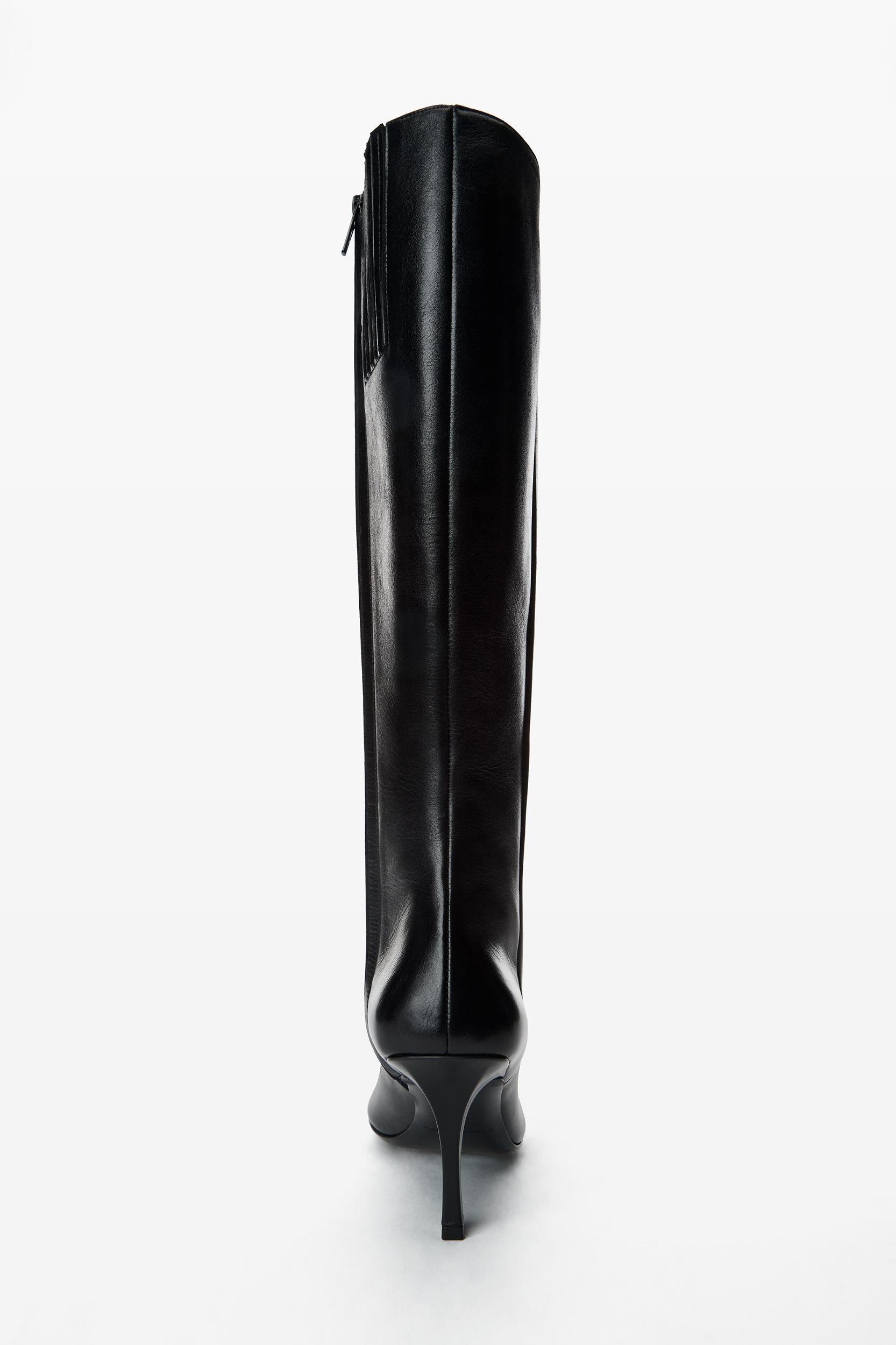 Vivica 85mm Knee-high Boot In Leather Product Image