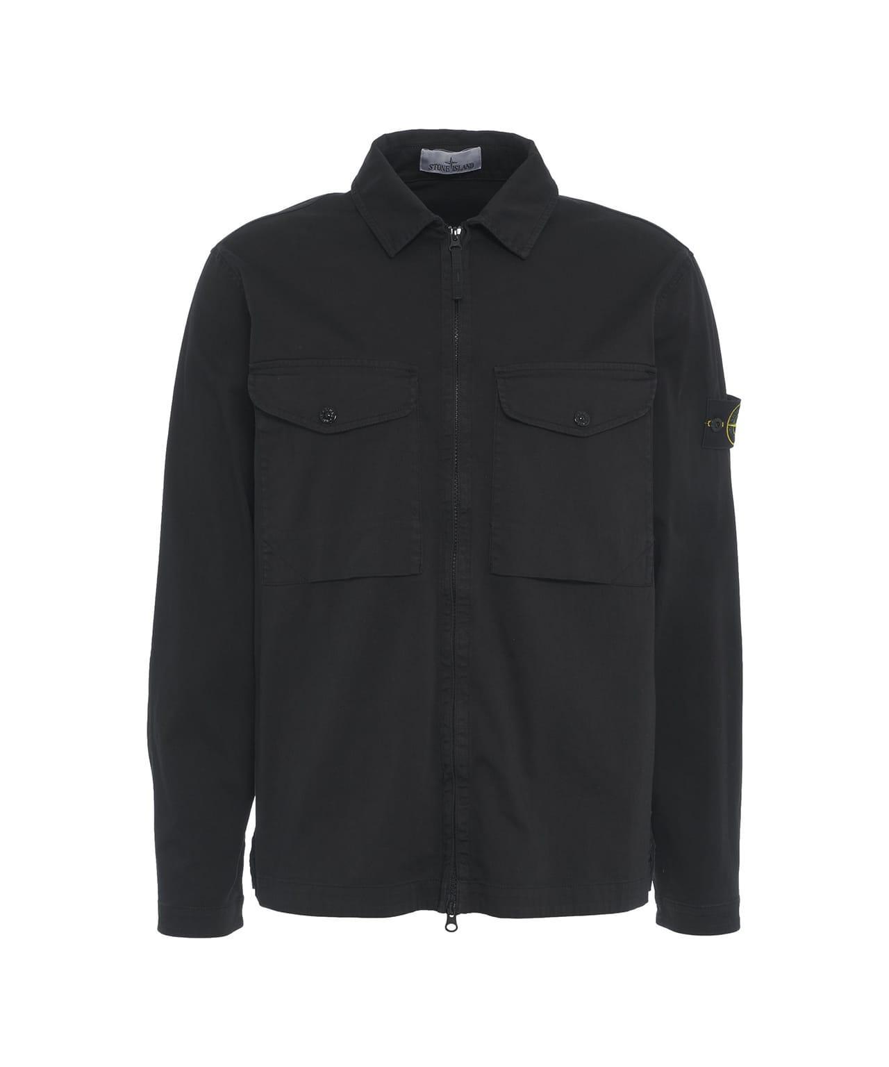 Overshirt with zip Product Image