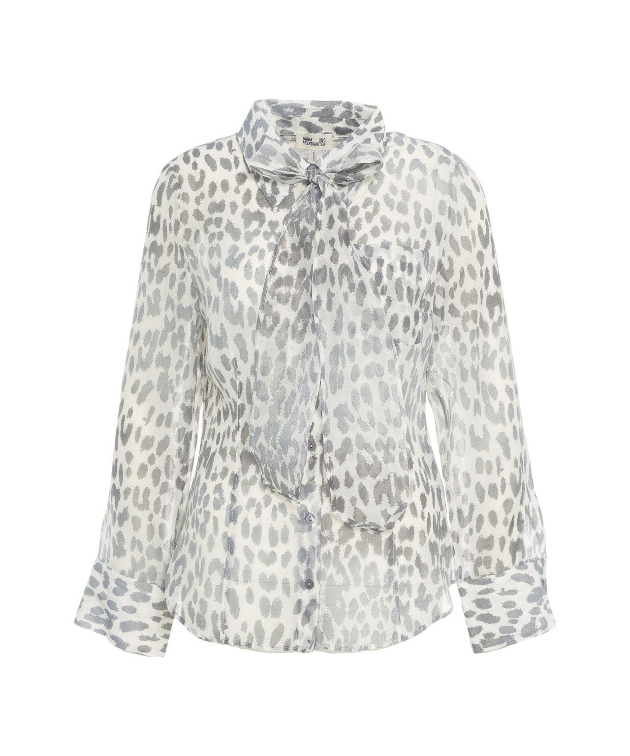 Blouse with animal print 'Miranda' Product Image