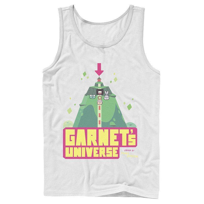 Mens Cartoon Network Steven Universe Tank Top, Men's, Size: Large, White Product Image