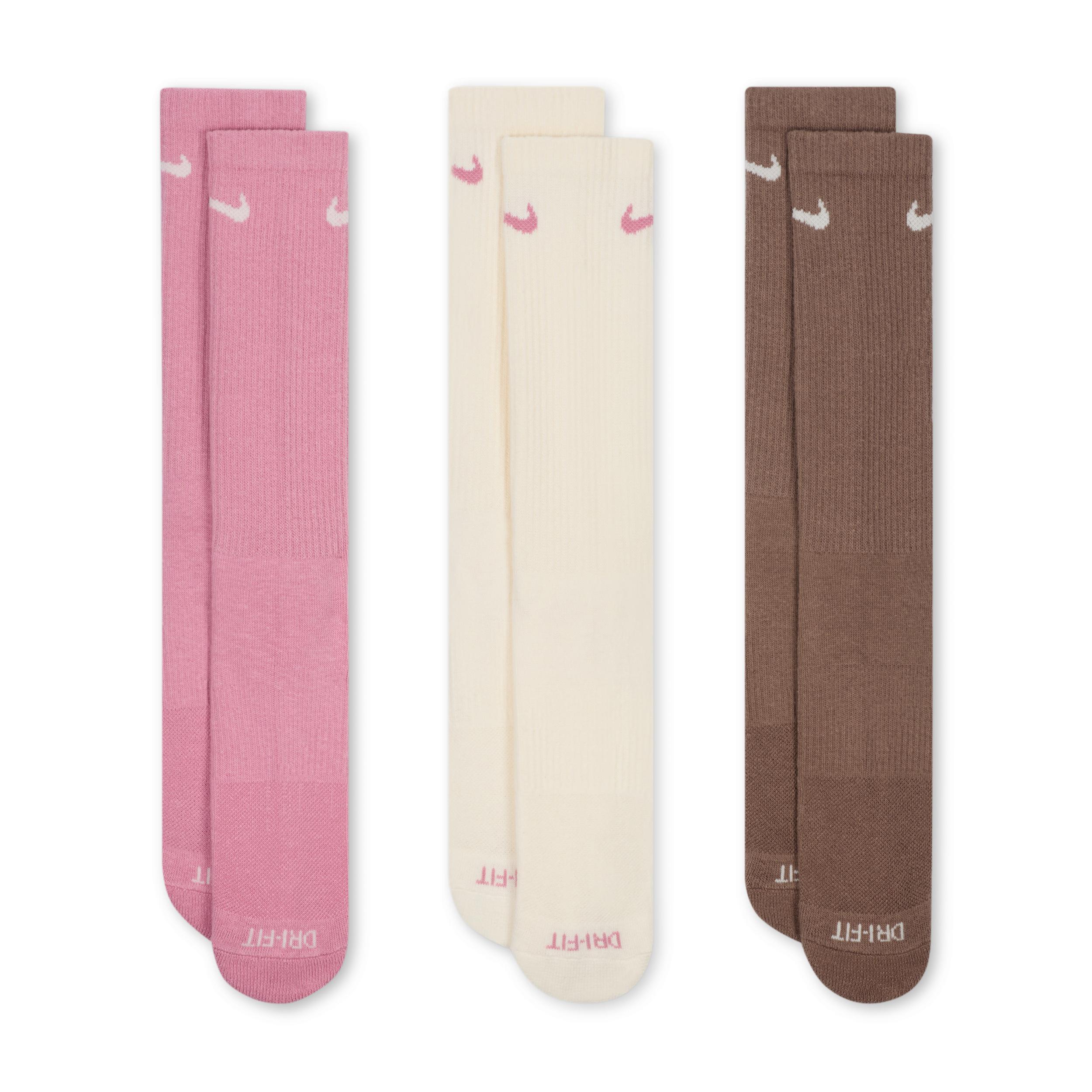 Nike Unisex Everyday Plus Cushioned Training Crew Socks (3 Pairs) Product Image
