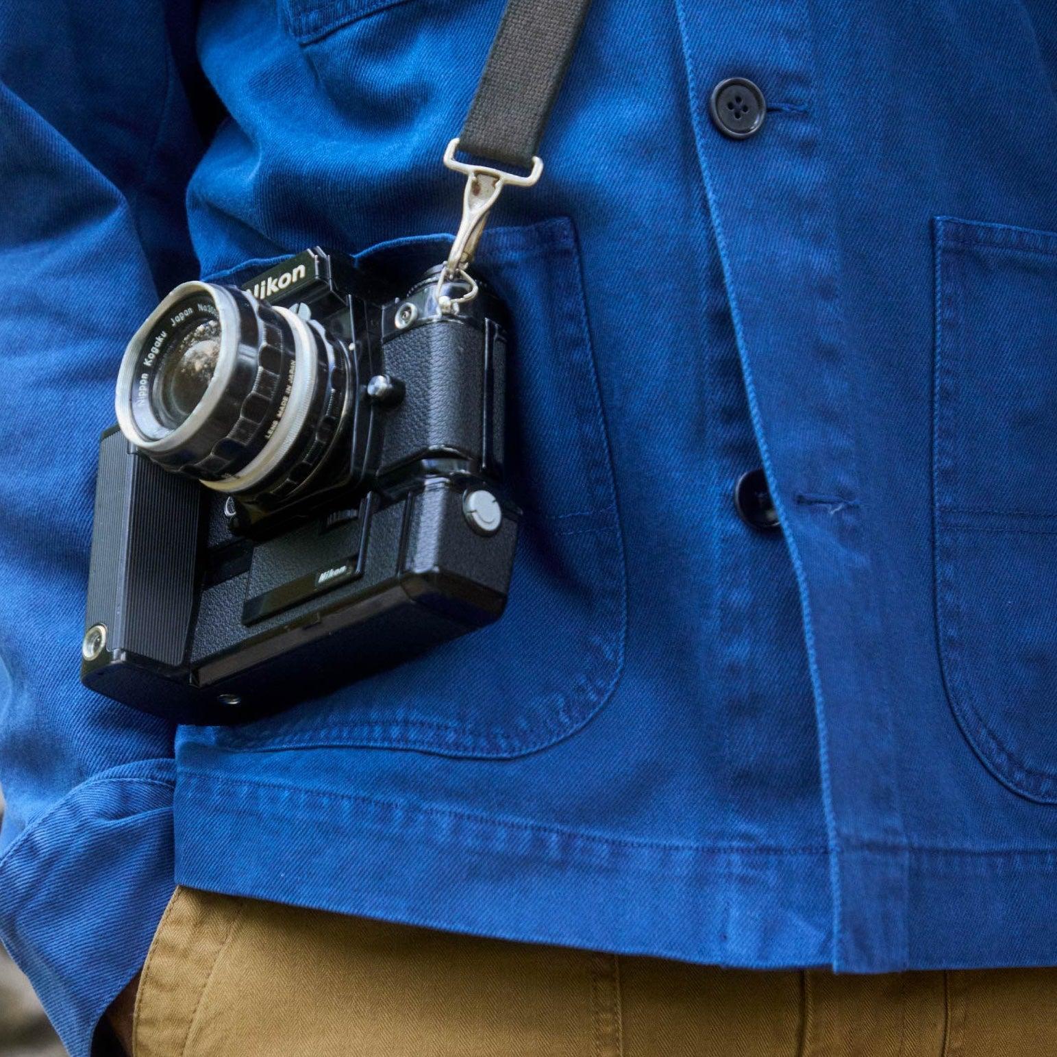 Denim Work Jacket - Navy Product Image