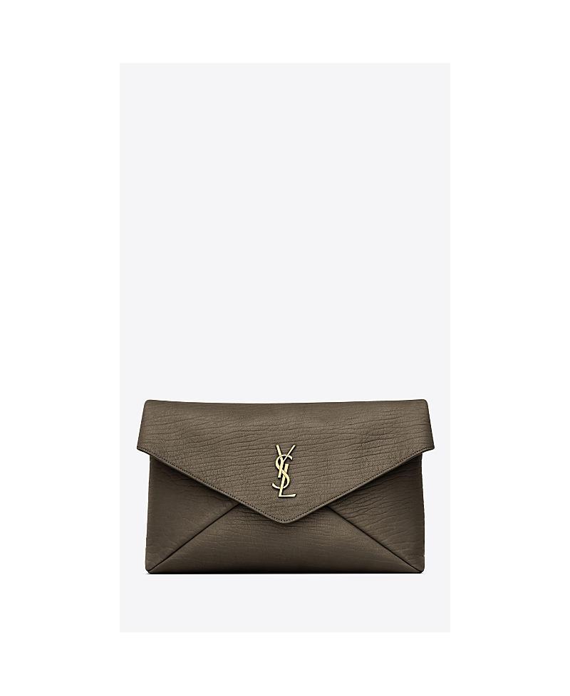 Womens Cassandre Large Envelope Pouch in Lambskin Product Image
